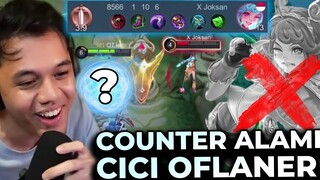 Akhirnya Ketemu Counter Alami Cici Di EXP LANE!! Gak Berkutik Sampe Coklat!! - Mobile Legends