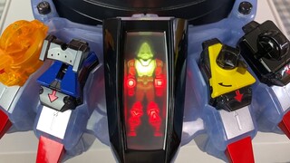 การเล่นเกมที่สร้างสรรค์! [ข้าวเย็นผัดร้อน] Kamen Rider FOURZE 卌奇DX Bili Electric Baton & No. 10 Powe