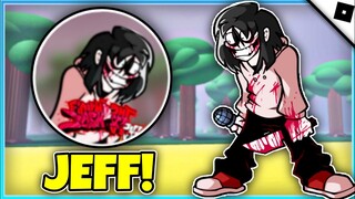 How to get "SCARY CREATURE IN THE FOREST" BADGE + JEFF in FNF ROLEPLAY - ROBLOX