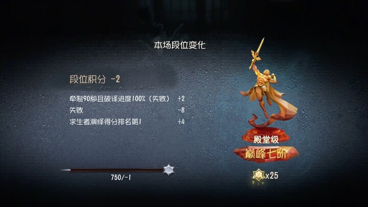Identity V: About how I ranked up to Tier 7 twice in one noon...