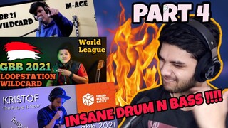 REACTING TO GBB 2021 LOOPSTATION WILDCARDS ! | M-AGE, ICHSAN & KRISTOF | PART 4