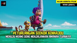 BERPETUALANG DEMI MENGANTAR LIRIK LAGU KE ORANG YANG DICINTA TUANNYA - Alur Cerita Film Vivo (2021)