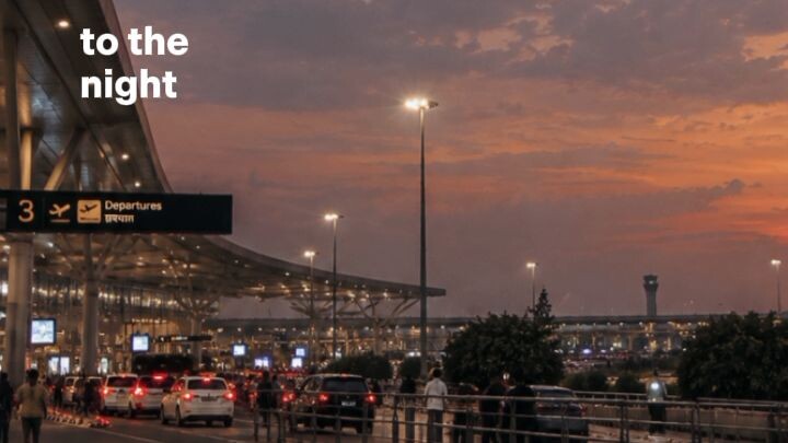 A beautiful moment in Indian airport