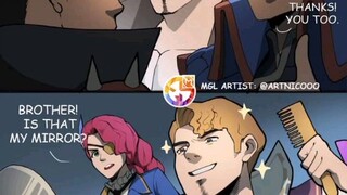 New hairstyle 💇MGL Creator @artnicooo#mglfanart #mglmlbb #mlbbmgl