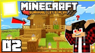 UNANG BAHAY SA! | Minecraft Survival Let's Play | Episode 02