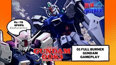 Gundam Projects no 1 !! GP01 - Full Burner | Gundam Supreme Battle Gameplay