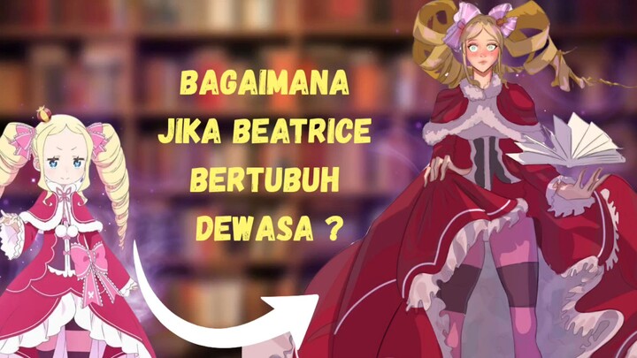 Draw Beatrice | Beatrice jadi sosok yang berkharisma dan anggun.