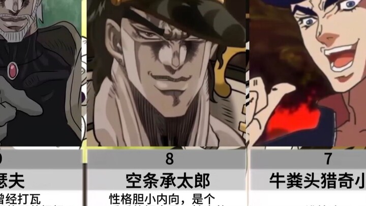 jojo历代主角人物志：