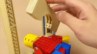 When I built a simple model using LEGO