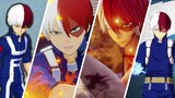 Evolution of Todoroki Shoto in Games (2016-2020)