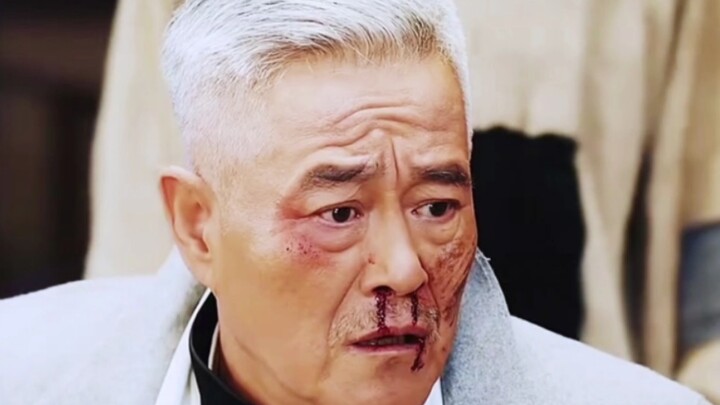 The biological father came to see his son, only to be slapped across the face with a shoe.