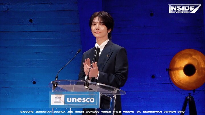 [INSIDE SEVENTEEN] JOSHUA in Paris for UNESCO & AMIRI Behind the Scenes