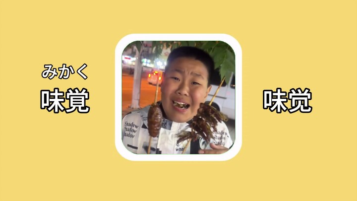 【Kata bahasa Jepang】味覚（みかく）：indra pengecap