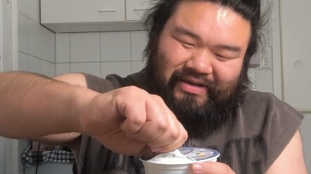 Grilled Mushrooms with Greek Yogurt Sauce