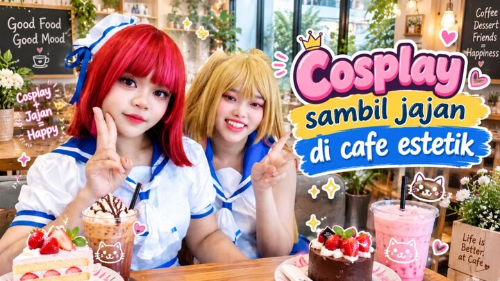 DUA COSPLAYER INI SUKA JALAN-JALAN SAMBIL COSPLAY ‼️