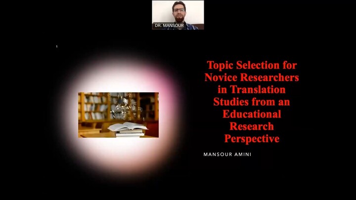TOPIC SELECTION IN TRANSLATION BY DR Mansour Amini