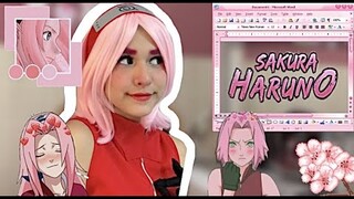 FIZ O COSPLAY DA SAKURA 🌸