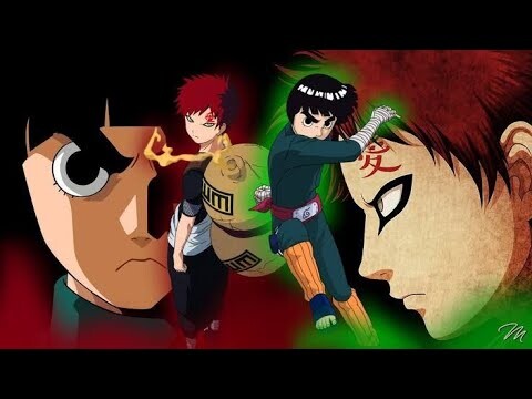 Rock Lee vs Garaa Full fight sub indo