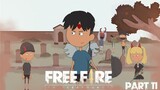 free fire animation - free fire film seru -  random squad bersama cepcil