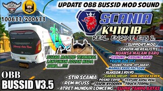 OBB MOD SOUND SCANIA K410IB BUSSID V3.5 | REAL ENGINE SOUND ETS2 | BUS SIMULATOR INDONESIA