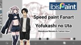 [SPEED PAINT] Fanart Nanakusa Nazuna & Yamori Kou (Yofukashi no uta)