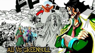 ALL VS GREENBULL {Chapter 1053}  One Piece Tagalog Analysis