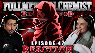 LAN FAN?! Fullmetal Alchemist: Brotherhood Episode 47 REACTION! | "Emissary of Darkness"