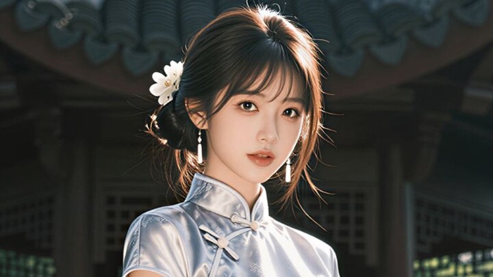 Cheongsam bunga persik ~ Cheongsam ~