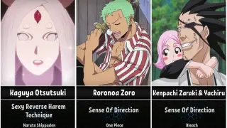 anime characters weaknesses