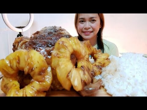 CHICKEN HAMONADO MUKBANG