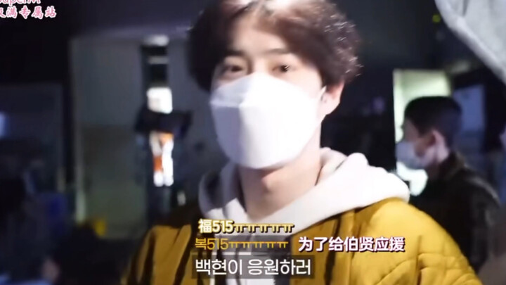 【Kim Junmyeon】“Baekhyun sudah mulai rekaman sejak dini hari, aku khawatir jadi tidak bisa tidur, mak