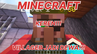 MINECRAFT - KITA HACK VILLAGER BAIAR JADI DEWA!!! PART 4