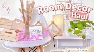 Shopee Room Decor Haul 🛍🍃 (scandinavian furniture, organizers, humidifier) Philippines