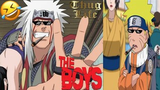 Naruto And Jiraiya Thug Life Moment In Hindi | Naruto And Jiraiya Funny Moments In Hindi | #naruto