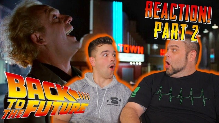 (First Time Watching) Back to the Future - Part 2 | Duo Crew Reacts Movie Reaction | Review