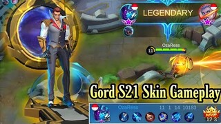 GORD "New Baron" Gameplay PART 2"MLBB GORD Season End Skin"