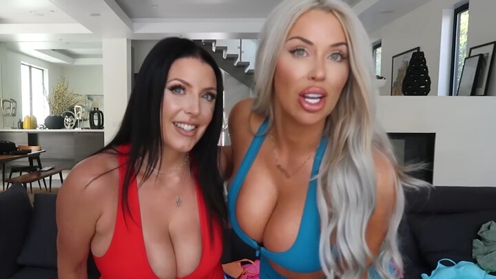 Trying on workout clothes Ft. Angela White !
