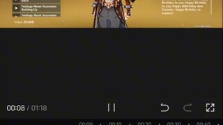 Genshin Impact Characters Saying Happy Birthday