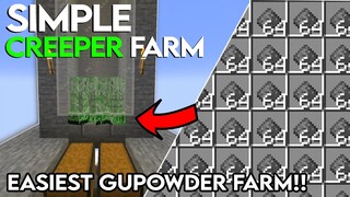 Minecraft Simple Creeper Farm 1.19 Gunpowder Farm