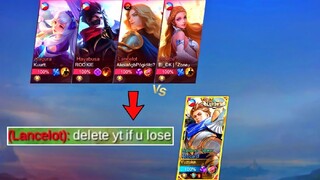 YUZUKE VS 4 REVAMPED HEROES TRASHTALKER!| THEY SAID DELETE YT IF I LOSE?! | WHO WILL WIN?!