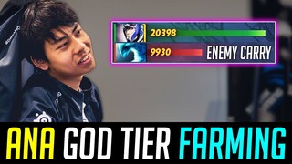 Ana GOD TIER FARMING - 2x Networth Enemy's Carry