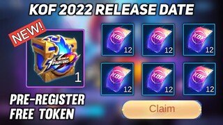 KOF EVENT RELEASE DATE AND FREE TOKEN PRE-ORDER | MOBILE LEGENDS BANG BANG