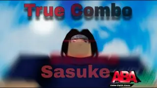 Pts Sasuke True One Shot Combo | Anime Battle arena