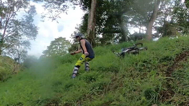 cukup tarik tali gass saja