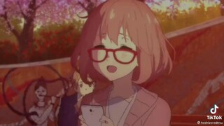 Moment Kocak dan Sedih Mirai kuriyama dan Akihito Kanbara|Kyoukai no kanata Sub indo