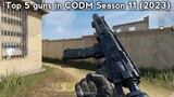 Top 5 most powerful guns in CODM Season 11 (2023)