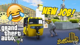 TRICYCLE DRIVER FOR A DAY (LUGI NEGOSYO!) | GTA 5 RP