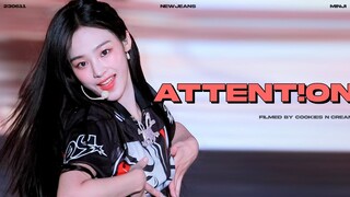 【คิมมินจิ】 'ATTENTION' 2023 Weverse Con Festival Minji 4K Fan Shot NewJeans 230619