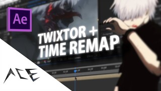 After Effects AMV Tutorial - Twixtor + Time Remap/Velocity