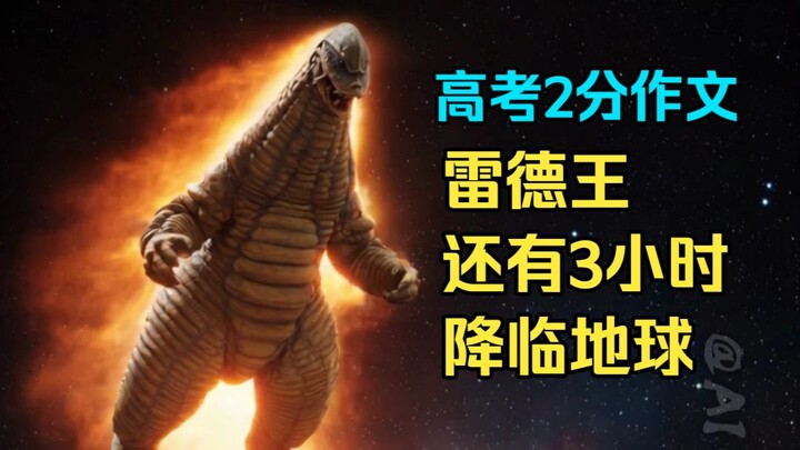 ราชาเรดจะลงมายังโลกในอีก 3 ชั่วโมง
